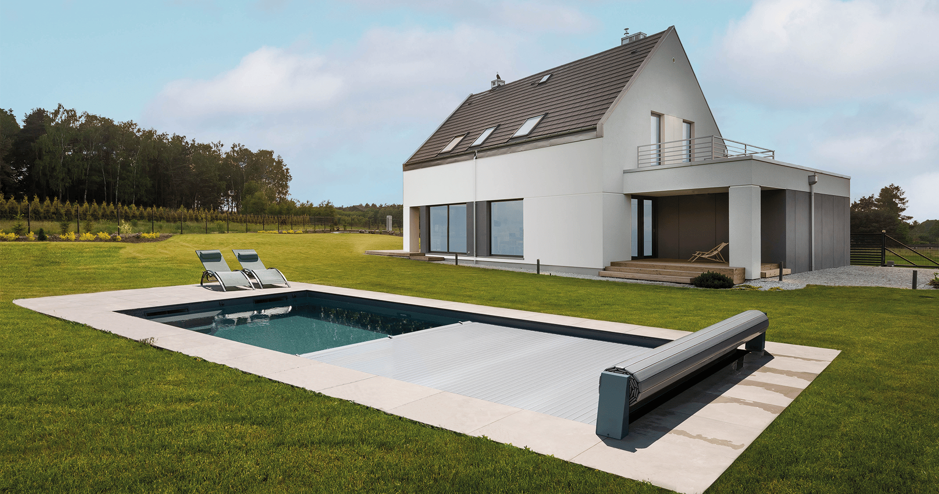 Volet piscine hors-sol RollEasy 2 - Sur mesure